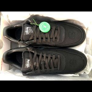 Nike Air Force 1 Low - Stussy Black
